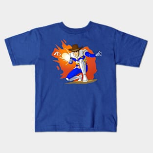 Bam! Pow! Bounty hunter Kids T-Shirt